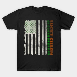 Irish American Flag, St Patrick's Day T-Shirt